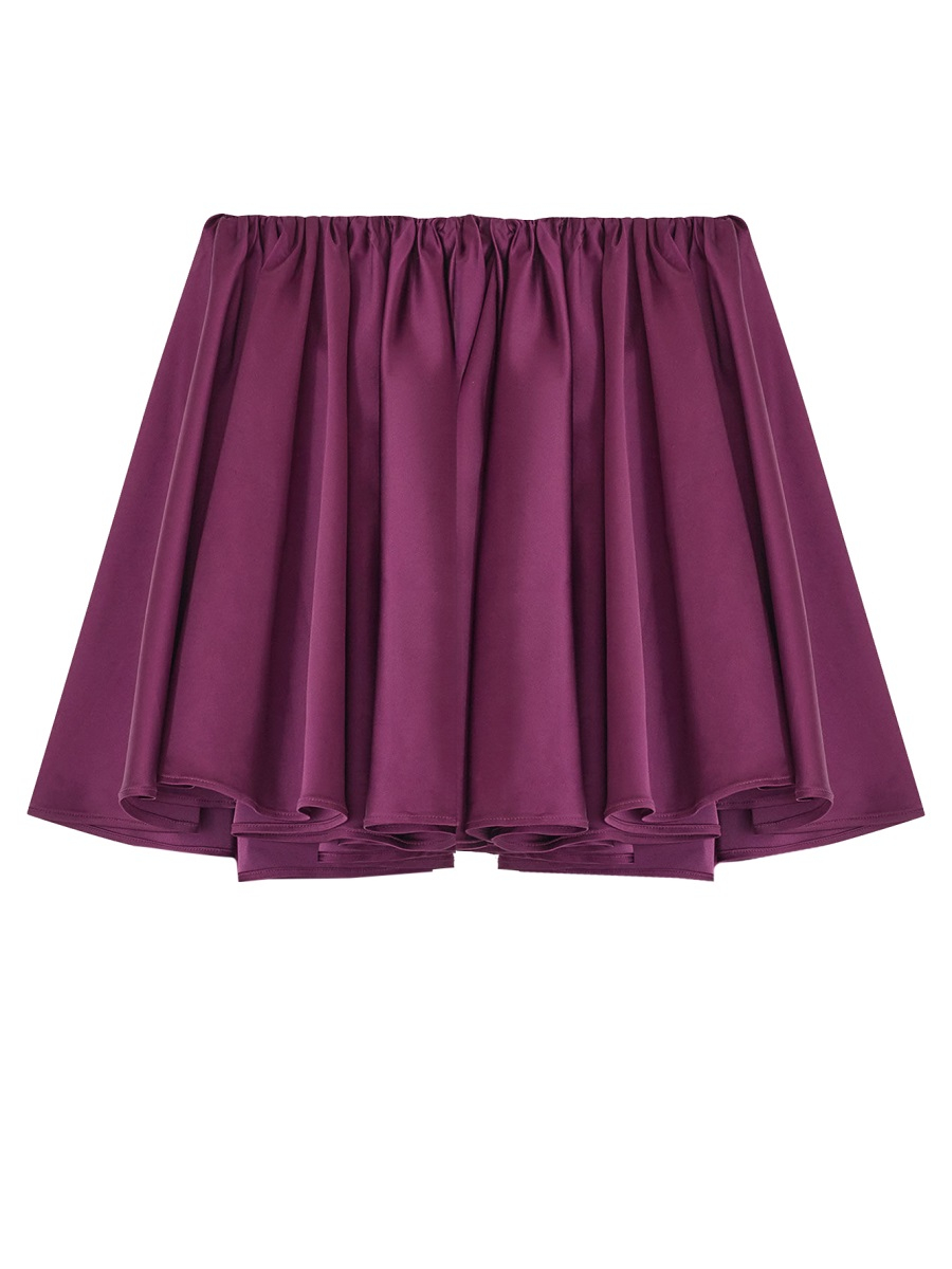 [GANNI] Mini skirt FW25 W1051_07H