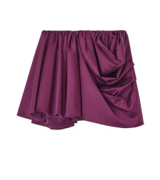 [GANNI] Mini skirt FW25 W1051_07H
