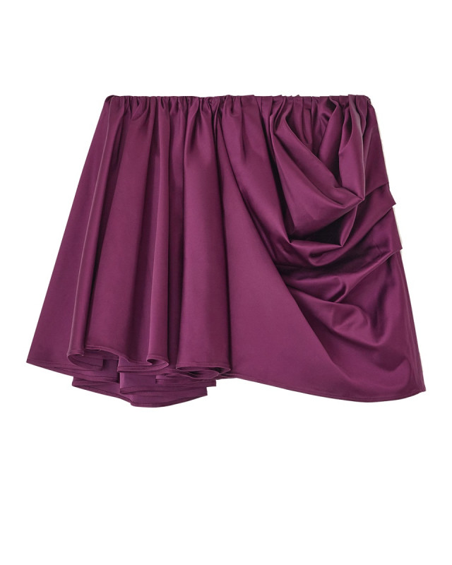 [GANNI] Mini skirt FW25 W1051_07H