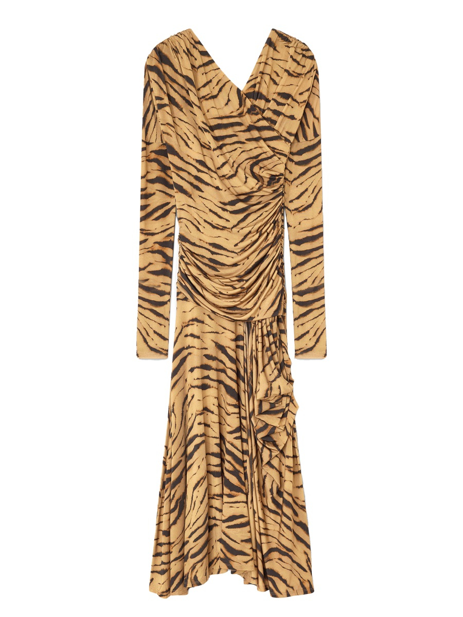 [GANNI] Long sleeve dress FW25 T4381_894