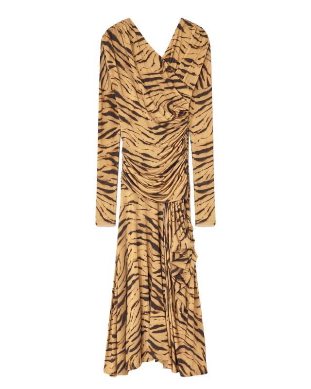 [GANNI] Long sleeve dress FW25 T4381_894