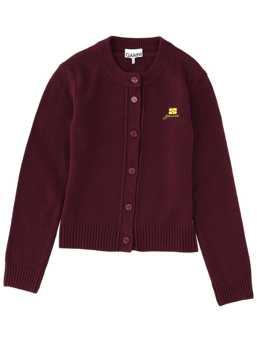 [GANNI] Cardigan FW25 K2593_436