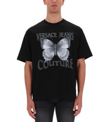 [VERSACE JEANS COUTURE] T-shirts Short Sleeve FW25 79GAHP06_CJ01P899