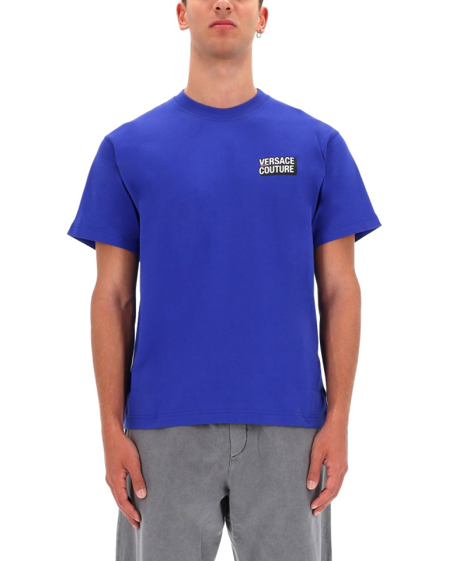 [VERSACE JEANS COUTURE] T-shirts Short Sleeve FW25 79GAHP10_CJ01P289