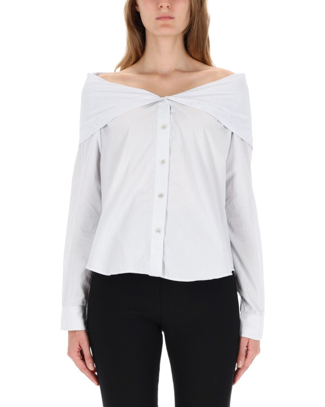 [Our Legacy] Shirts Long Sleeve FW25 W4252KD_DINERPINSTRIPESUPERPOPLIN