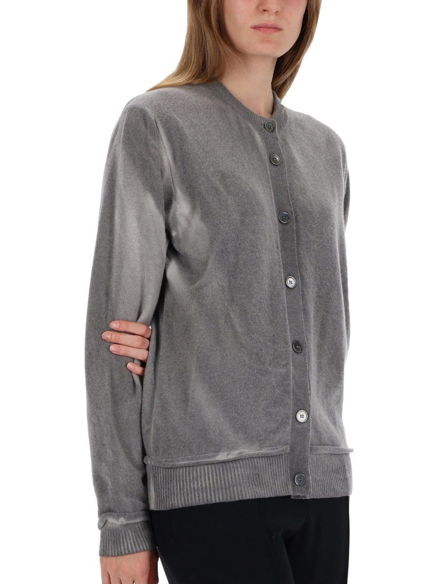 [Our Legacy] Cardigan FW25 W4253DG_GREYSPRAYDYECHERUBWOOL