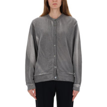 [Our Legacy] Cardigan FW25 W4253DG_GREYSPRAYDYECHERUBWOOL