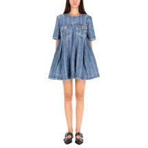 [GANNI] Short sleeve dress FW25 J1843_566