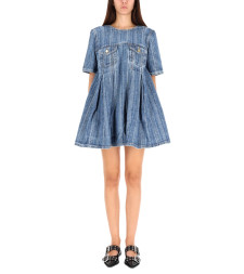 [GANNI] Short sleeve dress FW25 J1843_566