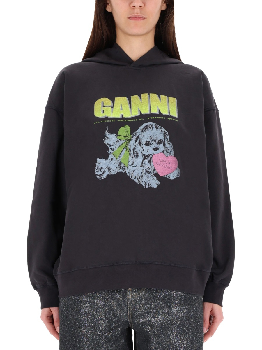 [GANNI] Hoodie FW25 T4360_252