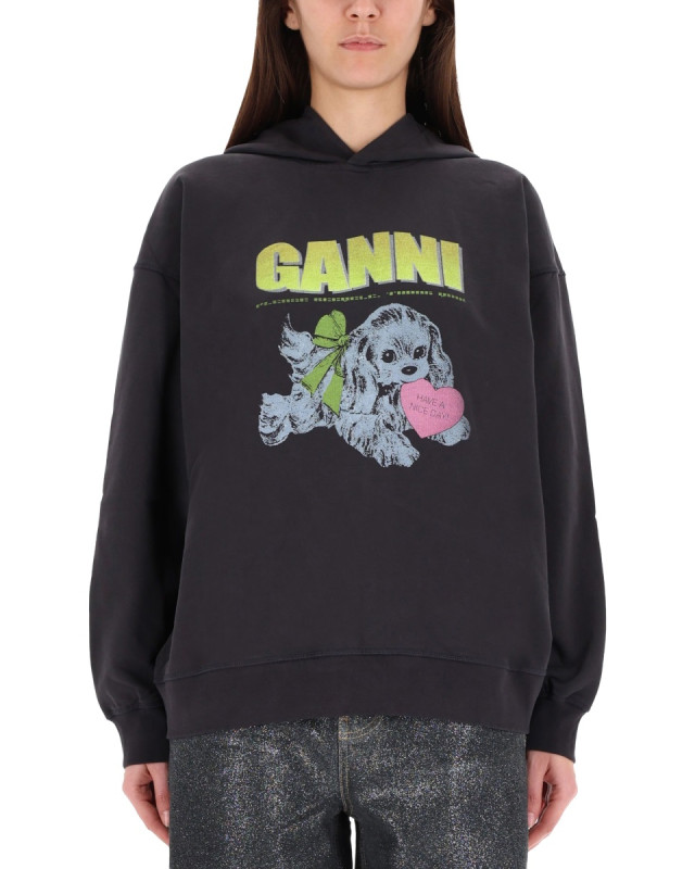 [GANNI] Hoodie FW25 T4360_252