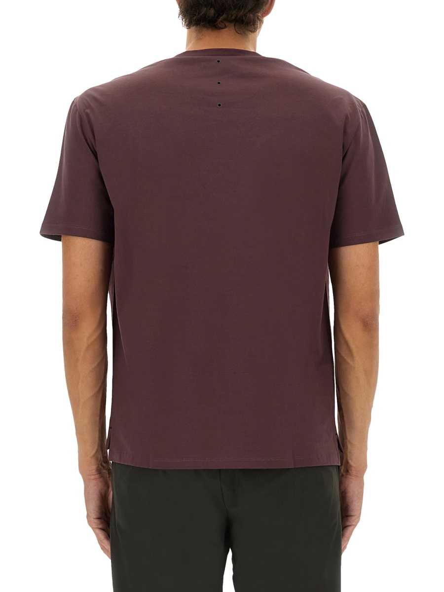 [Premiata] T-shirts Short Sleeve FW25 PA1028_BORDEAUX