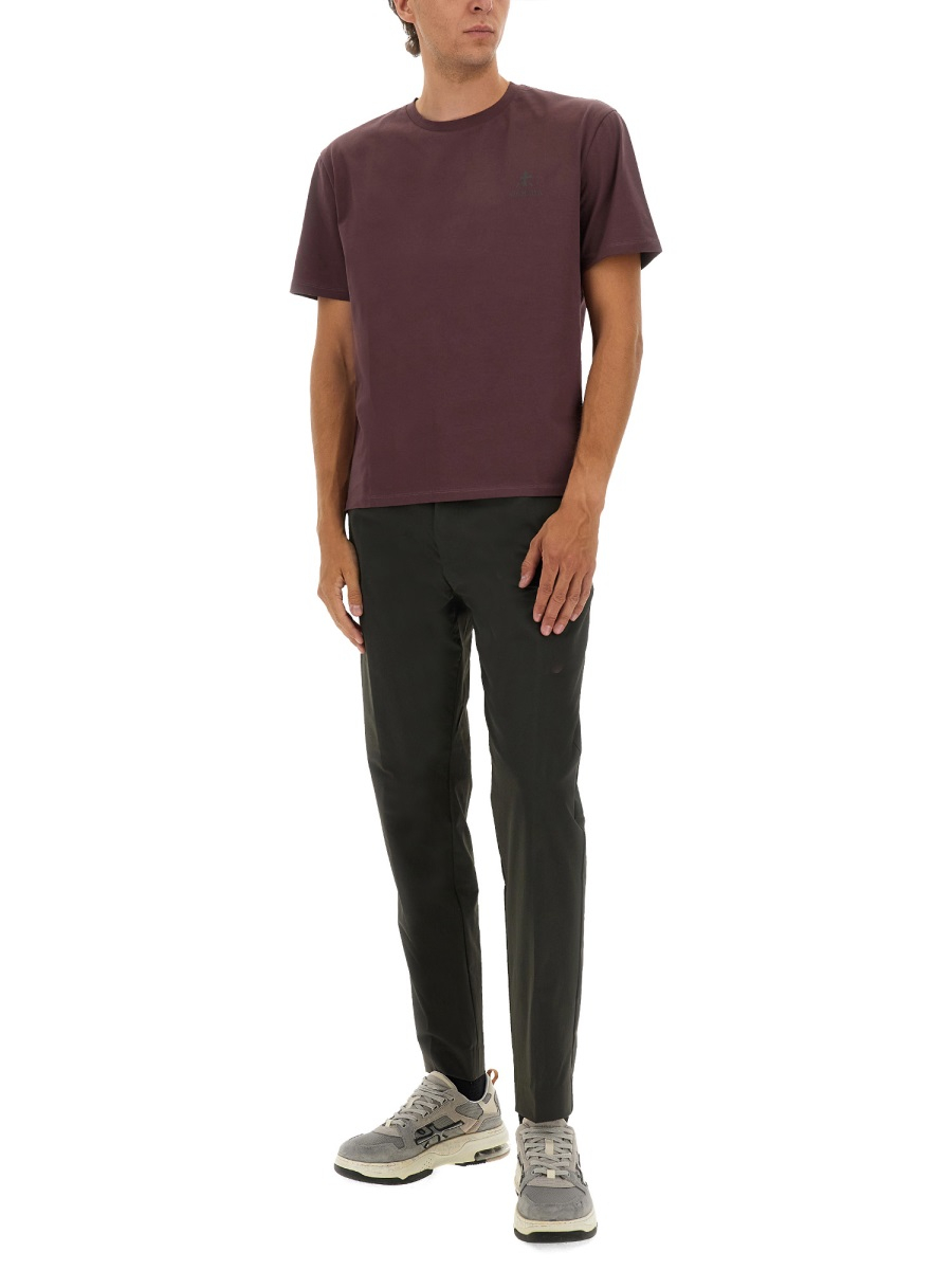 [Premiata] T-shirts Short Sleeve FW25 PA1028_BORDEAUX