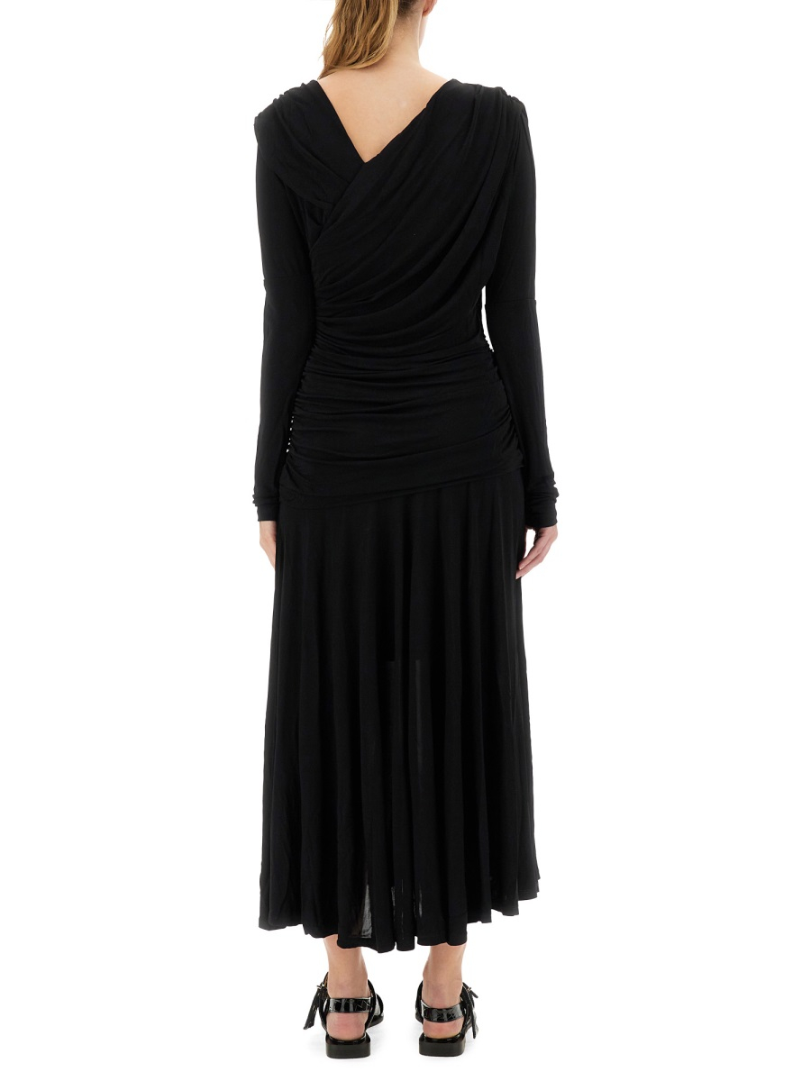 [GANNI] Long sleeve dress FW25 T4213_099