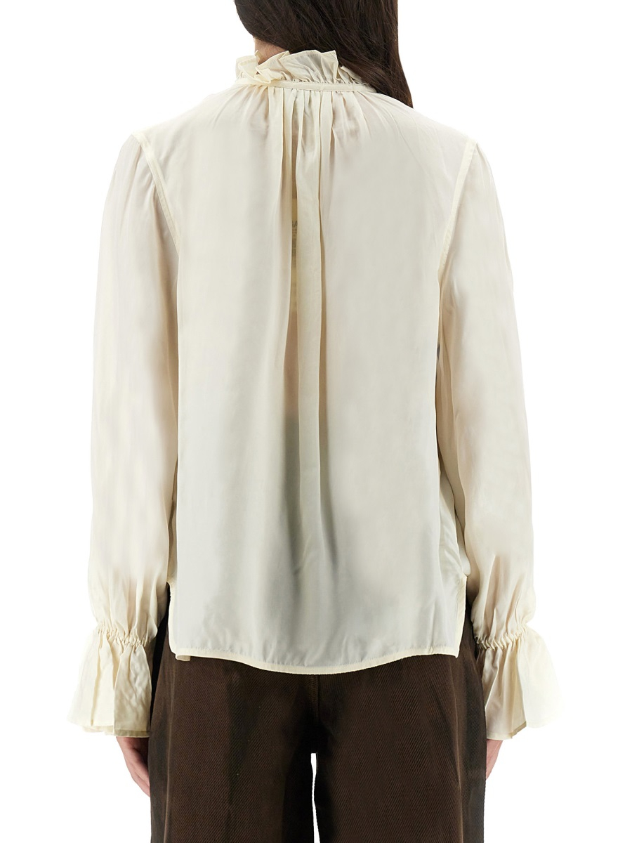 [GANNI] Shirts Long Sleeve FW25 W0928_135