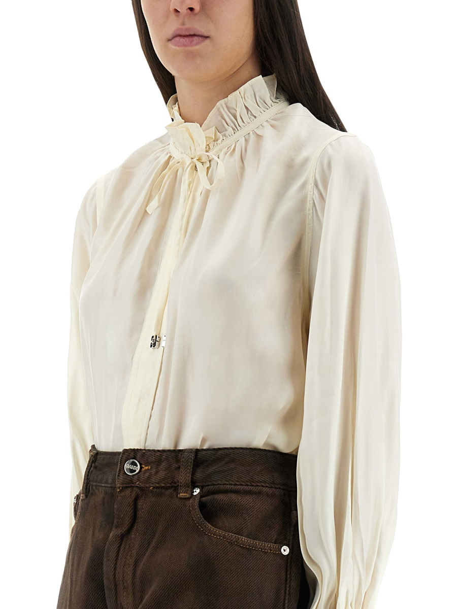 [GANNI] Shirts Long Sleeve FW25 W0928_135