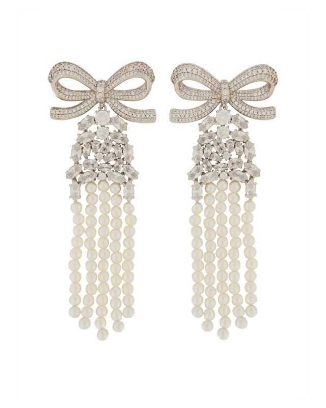 [Self-portrait] Earring FW25 PF25-601E-SL_SILVER