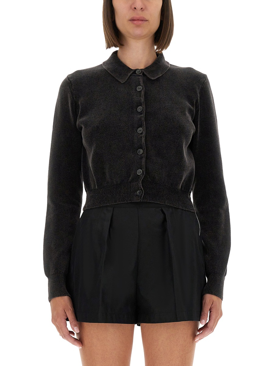 [ALEXANDER WANG] Cardigan FW25 1KC3253055_011