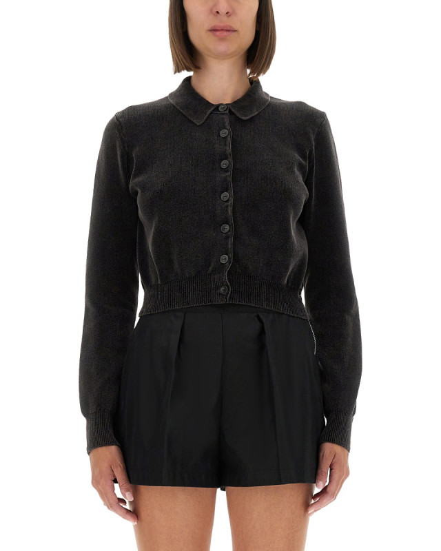 [ALEXANDER WANG] Cardigan FW25 1KC3253055_011