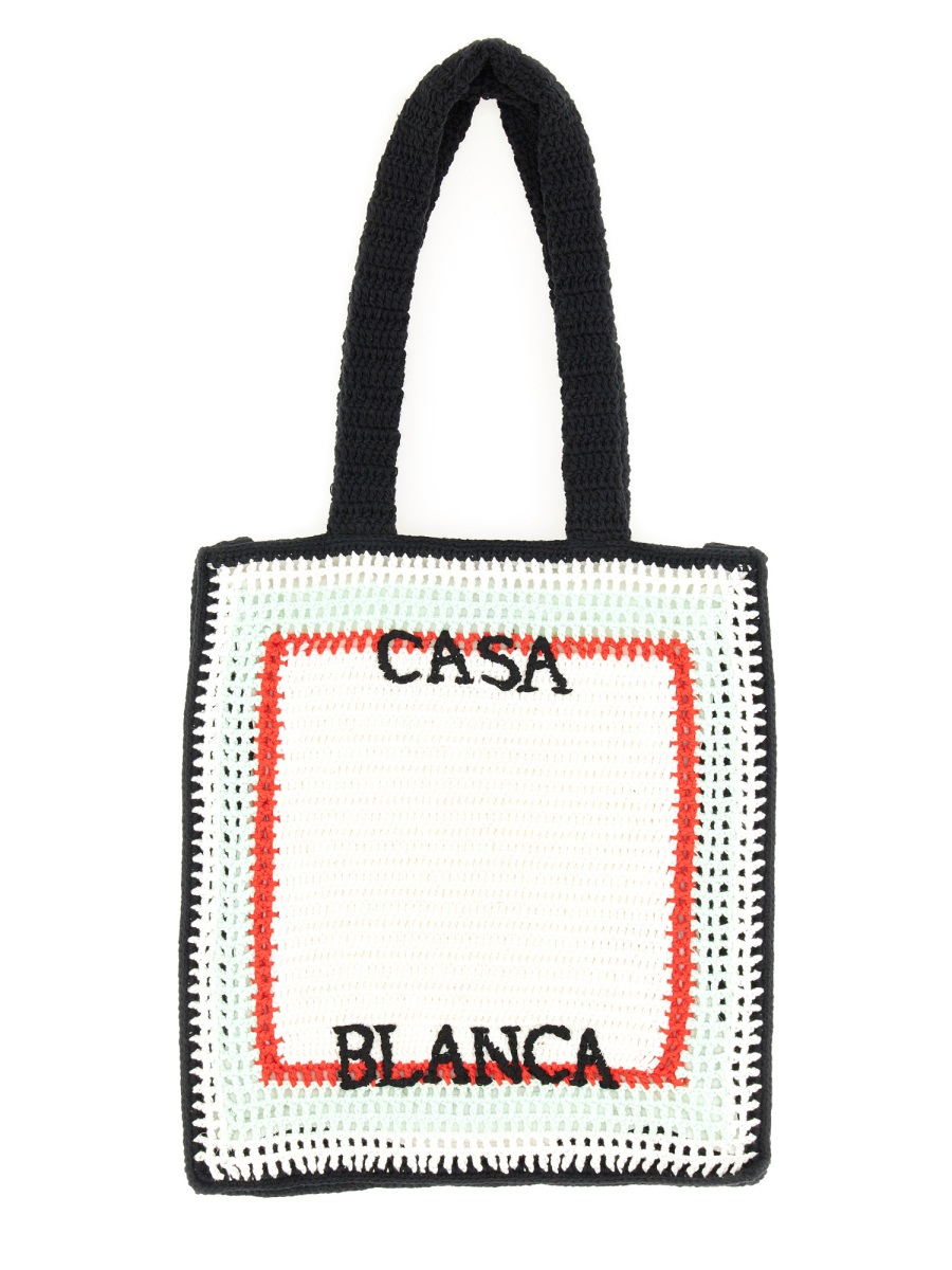[Casablanca] Bag FW25 APF25-BAG-139_01WHITE