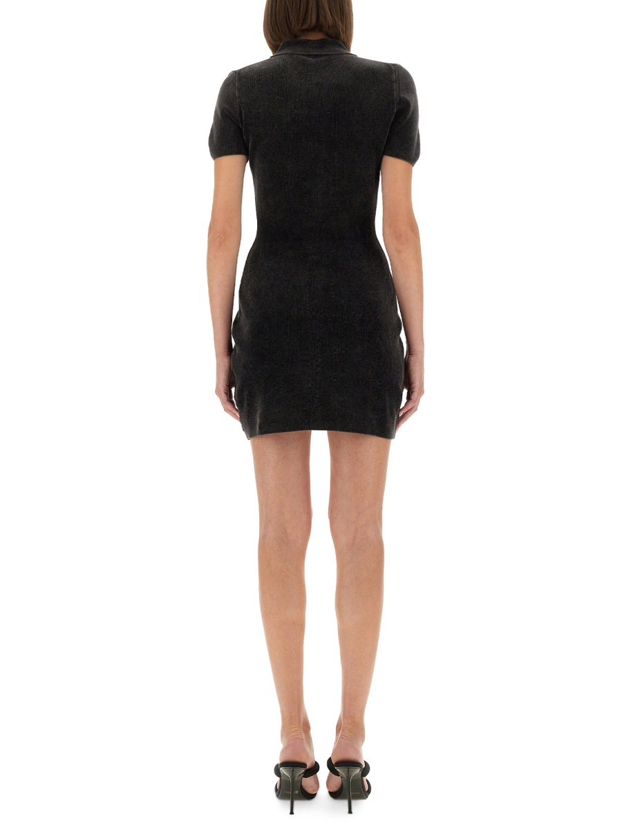 [ALEXANDER WANG] Short sleeve dress FW25 1KC3256066_011