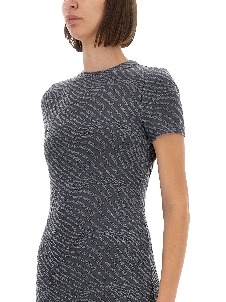 [ALEXANDERWANG.T] Short sleeve dress FW25 4CC3256827_531