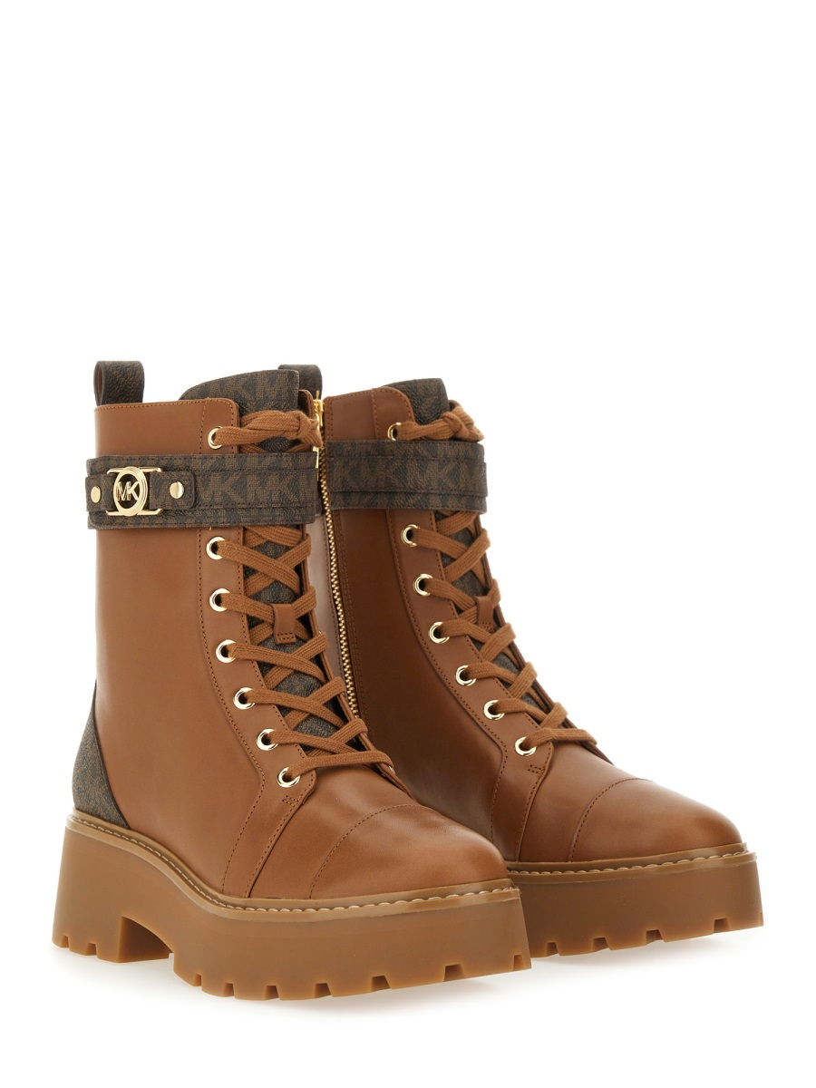 [MICHAEL BY MICHAEL KORS] Ankle Boots FW25 40T5MAFE6L_227BRN/LUGGAGE