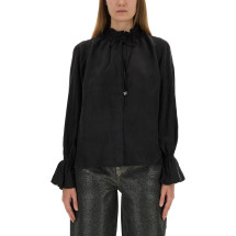 [GANNI] Shirts Long Sleeve FW25 W0856_099