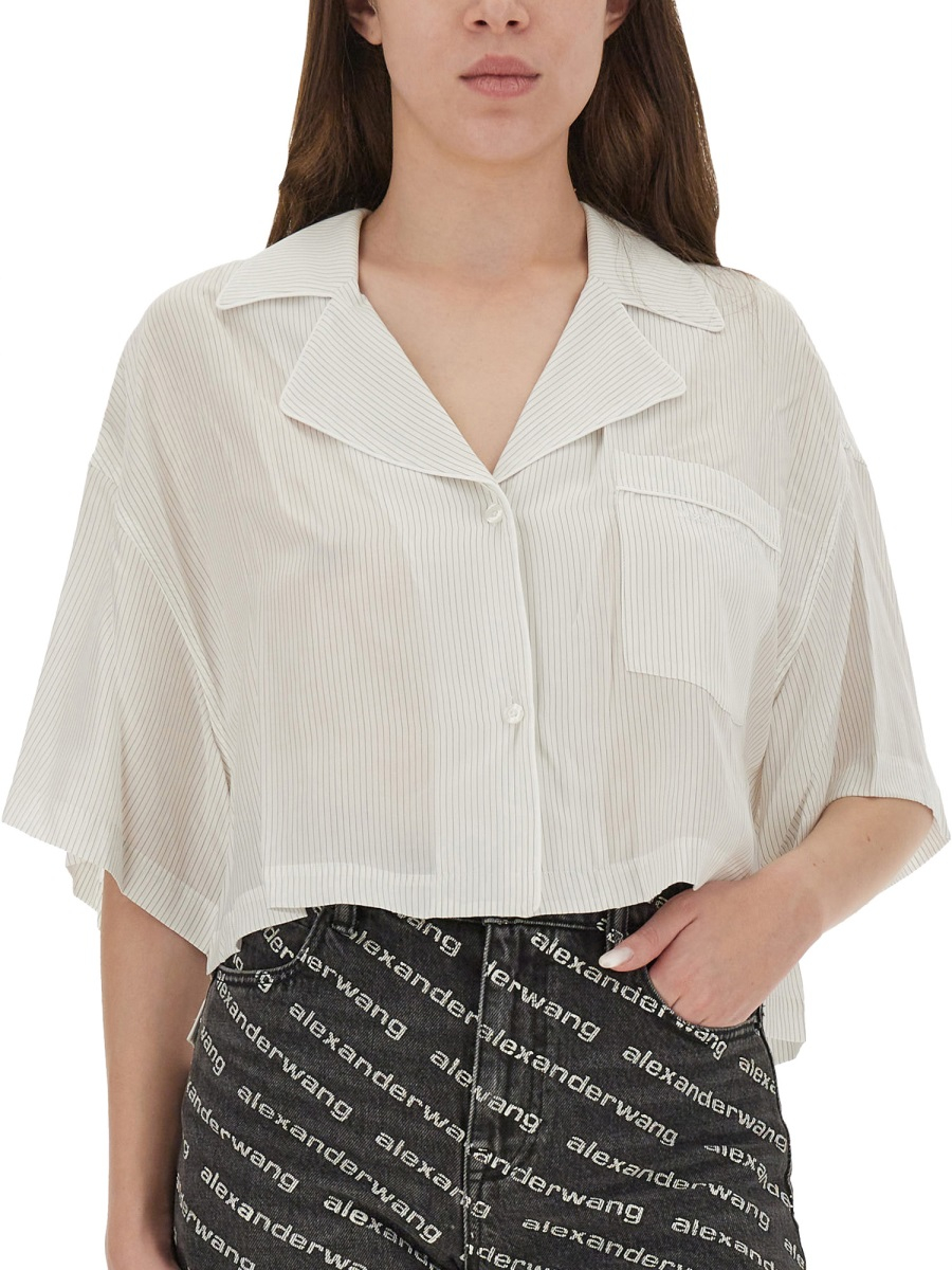 [ALEXANDERWANG.T] Shirts Short Sleeve FW25 4WC3251099_971