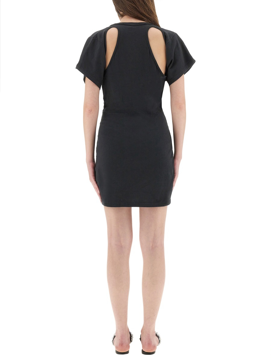 [ALEXANDERWANG.T] Short sleeve dress FW25 4CC3256775_001