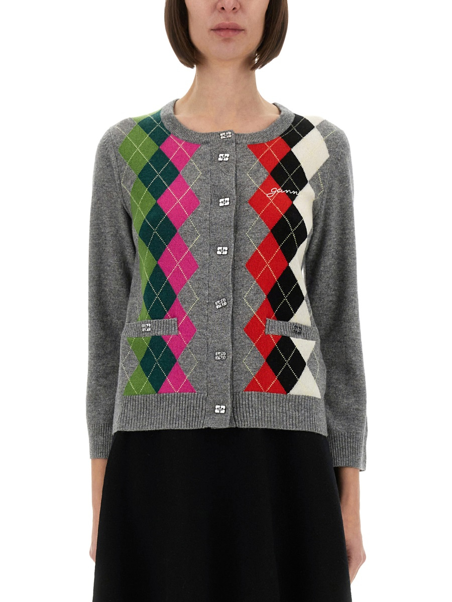 [GANNI] Cardigan FW25 K2512_921