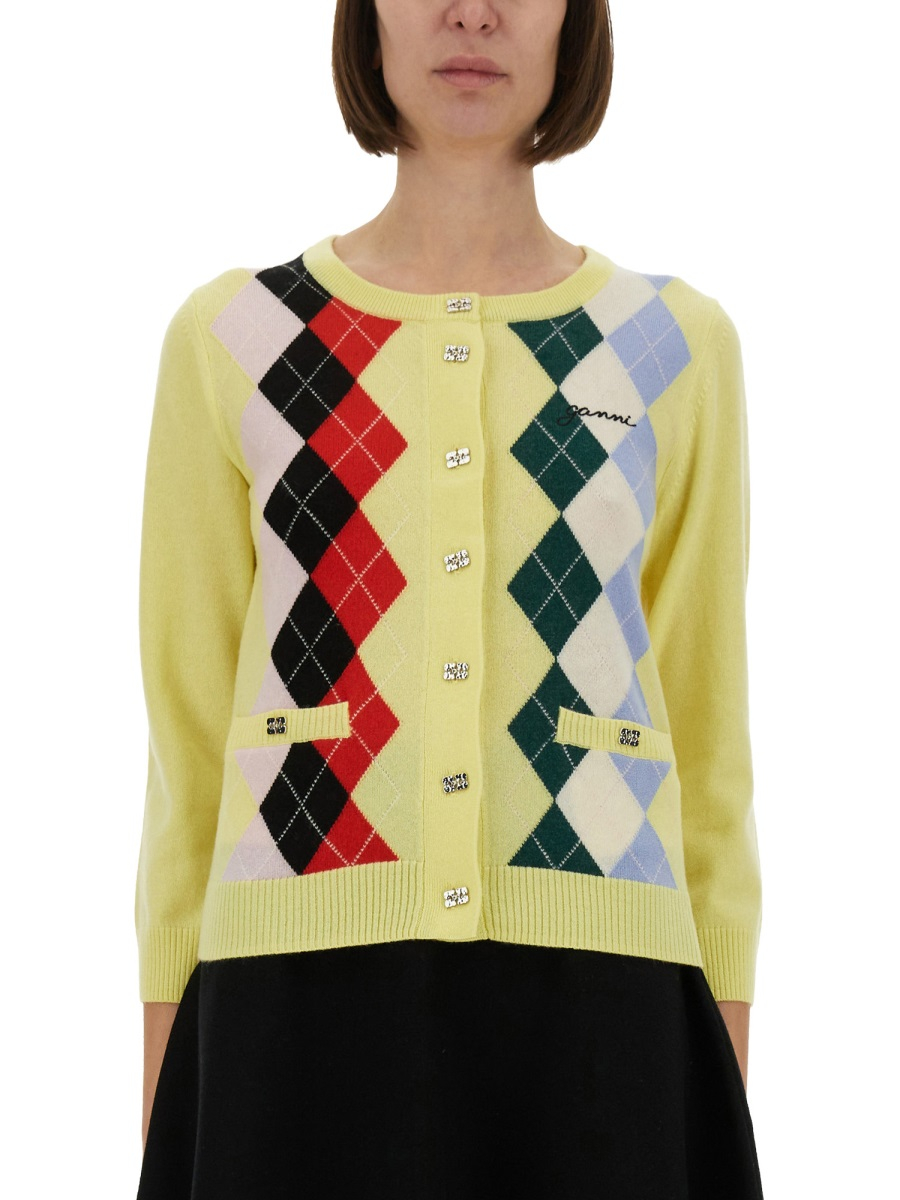 [GANNI] Cardigan FW25 K2533_122