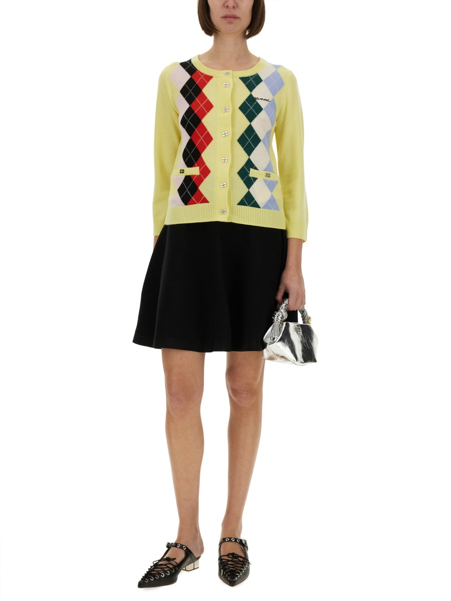 [GANNI] Cardigan FW25 K2533_122