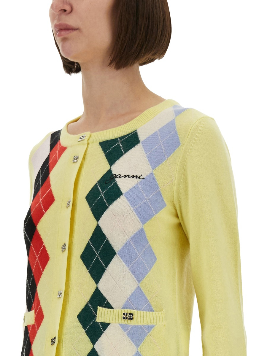 [GANNI] Cardigan FW25 K2533_122