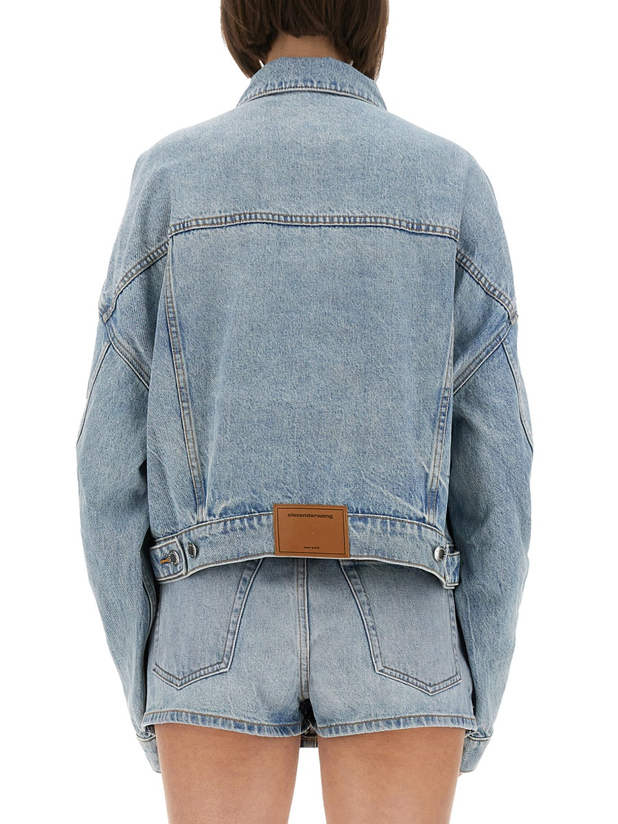 [ALEXANDER WANG] Denim Jacket FW25 4DC3252777_470C