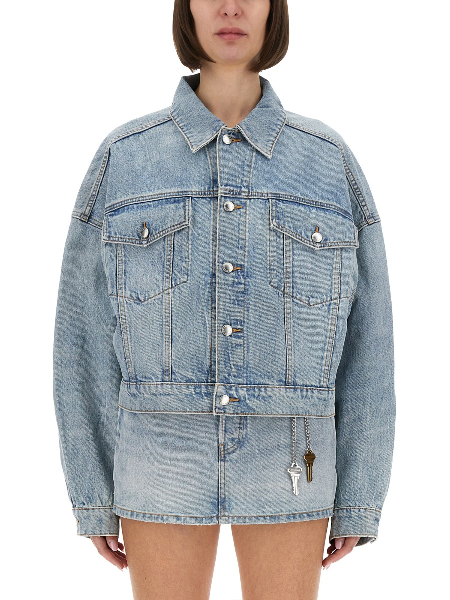 [ALEXANDER WANG] Denim Jacket FW25 4DC3252777_470C