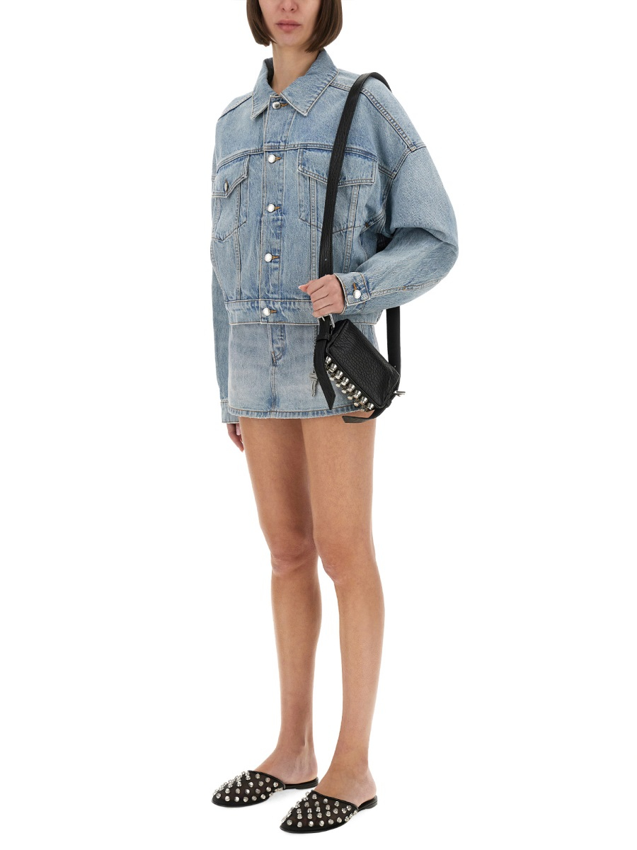 [ALEXANDER WANG] Denim Jacket FW25 4DC3252777_470C