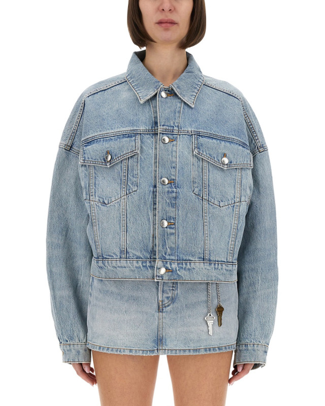 [ALEXANDER WANG] Denim Jacket FW25 4DC3252777_470C