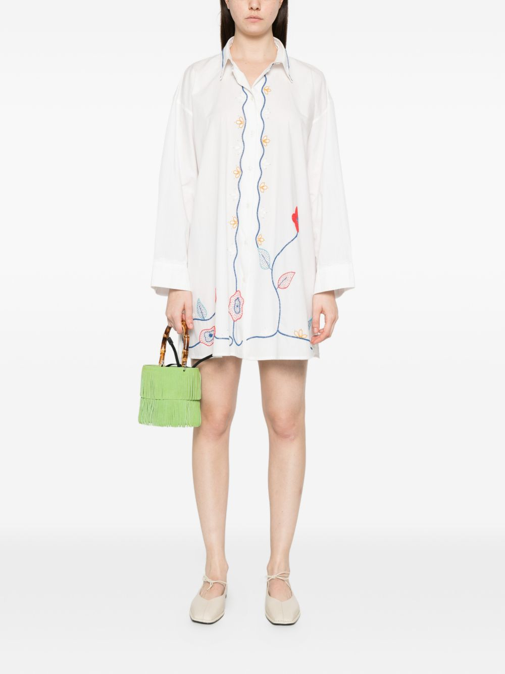 [Forte Forte] Shirts Long Sleeve SS26 14849MYDRESSCRYSTAL