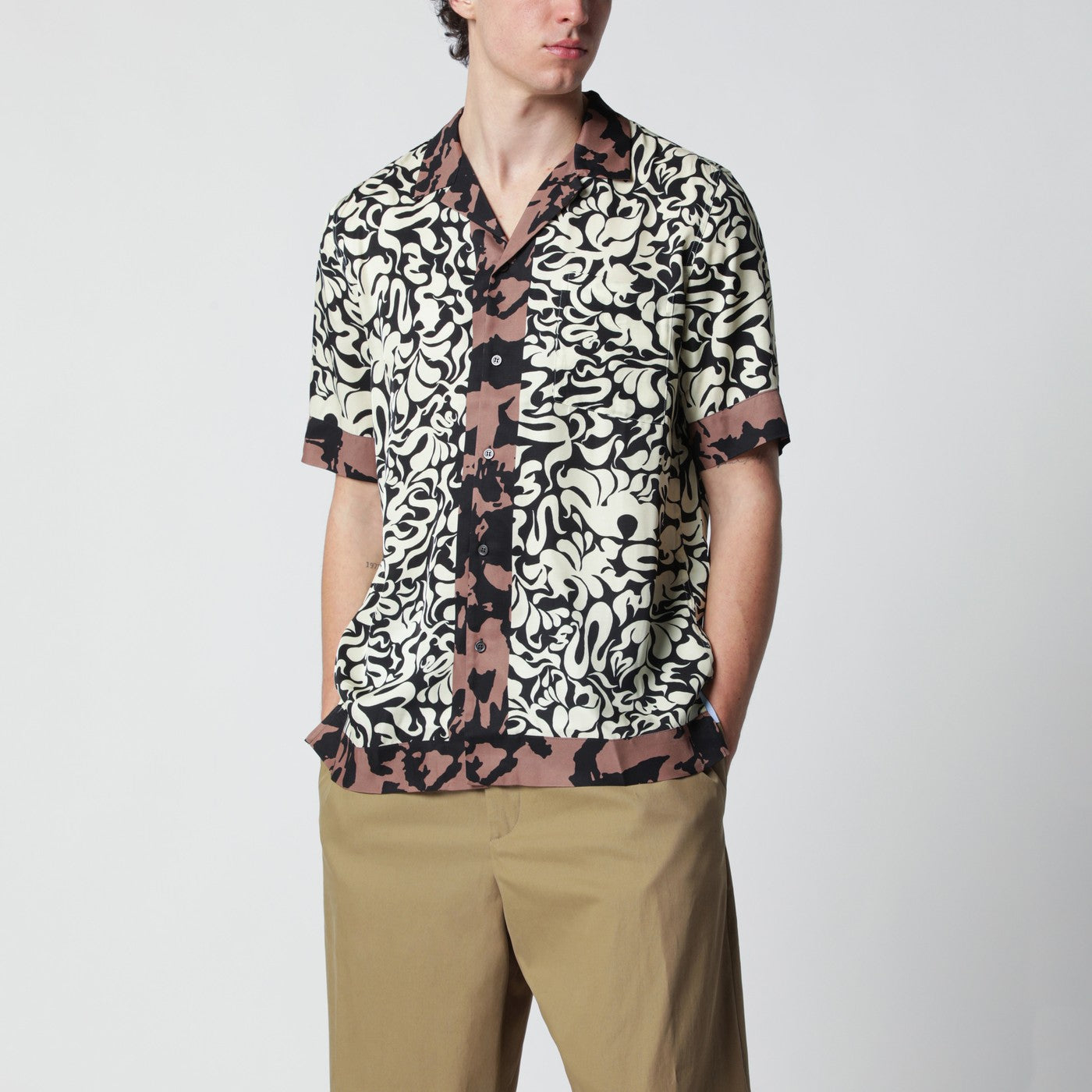 [DRIES VAN NOTEN] Shirts Short Sleeve SS26 207423084