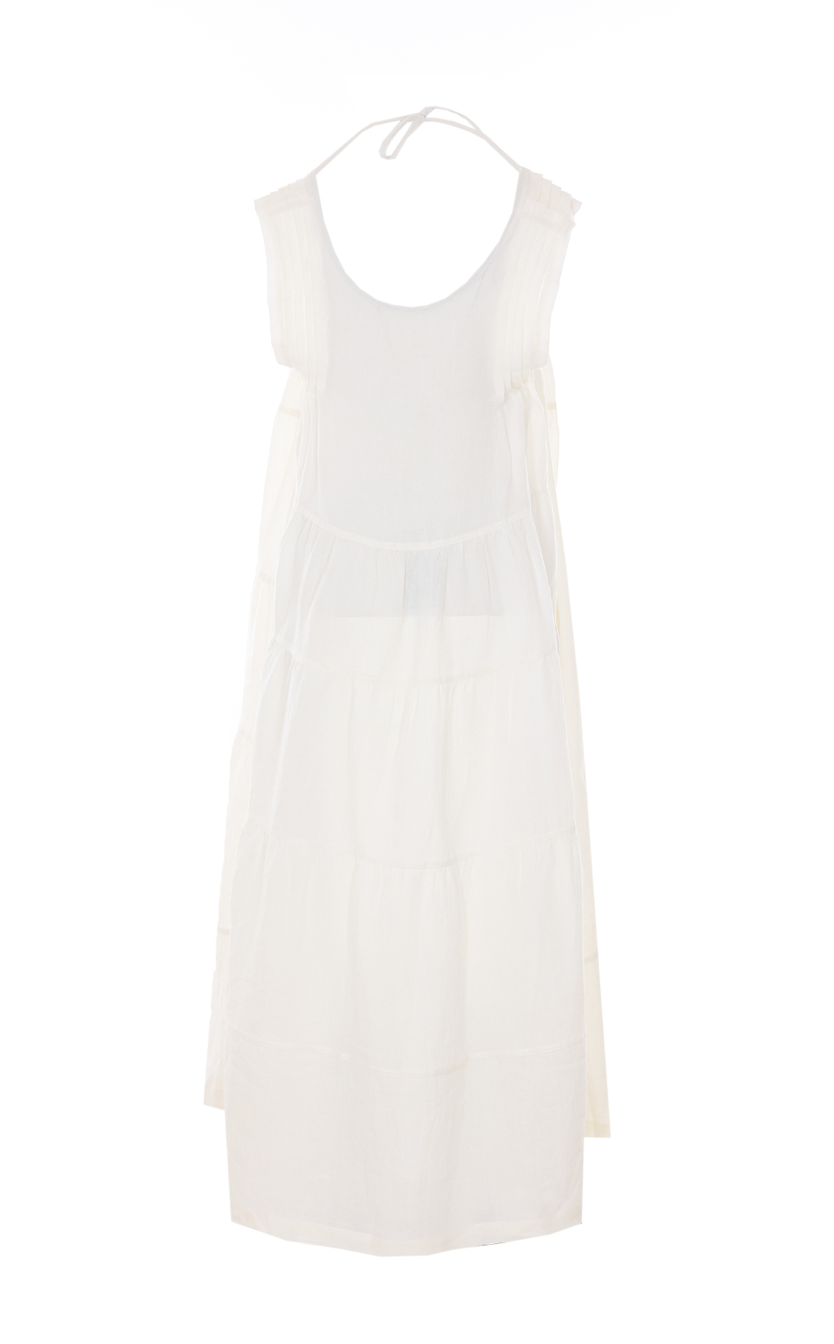[Maurizio] Sleeveless dress SS26 W0616088122WHITE
