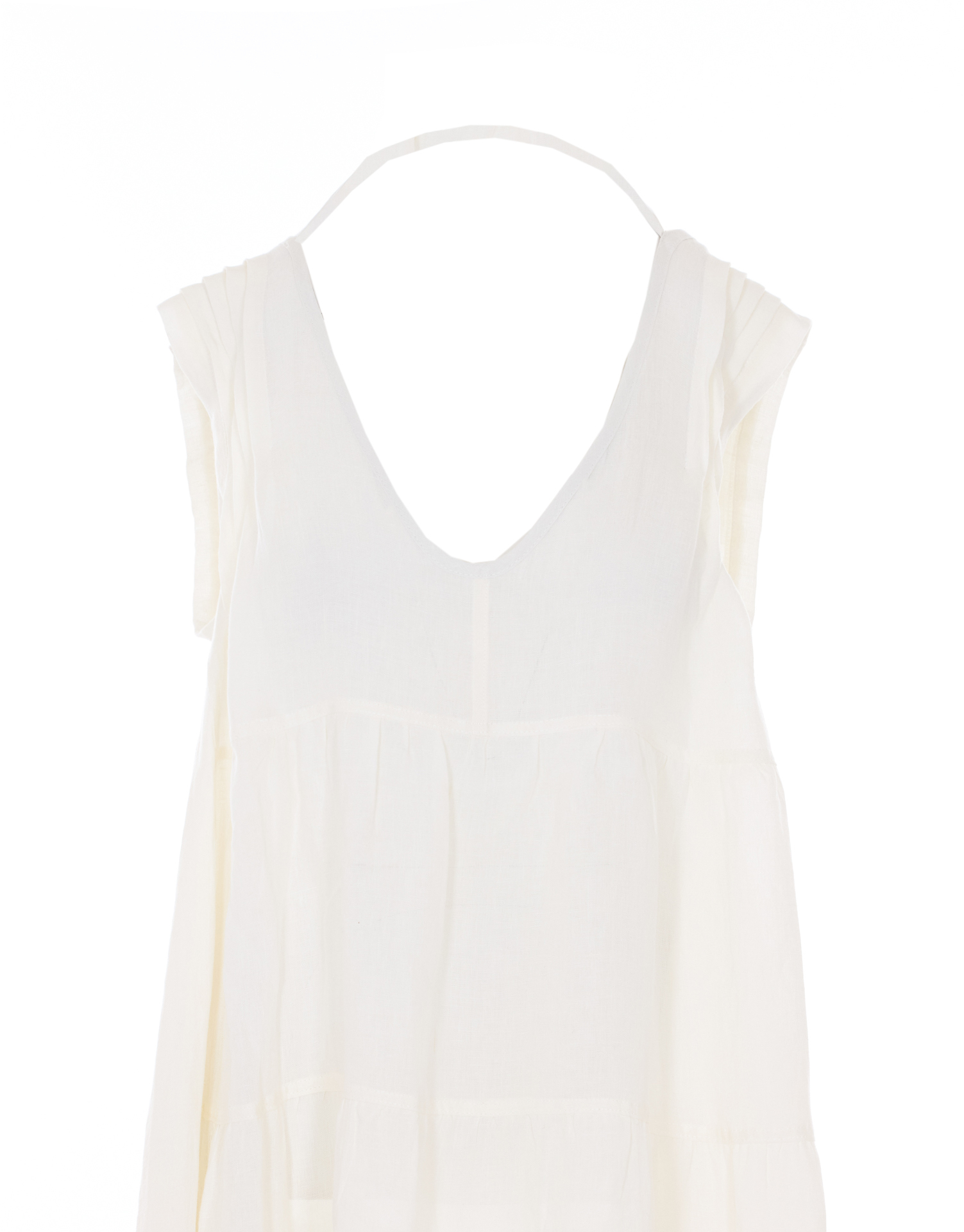 [Maurizio] Sleeveless dress SS26 W0616088122WHITE