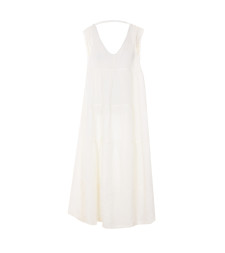 [Maurizio] Sleeveless dress SS26 W0616088122WHITE