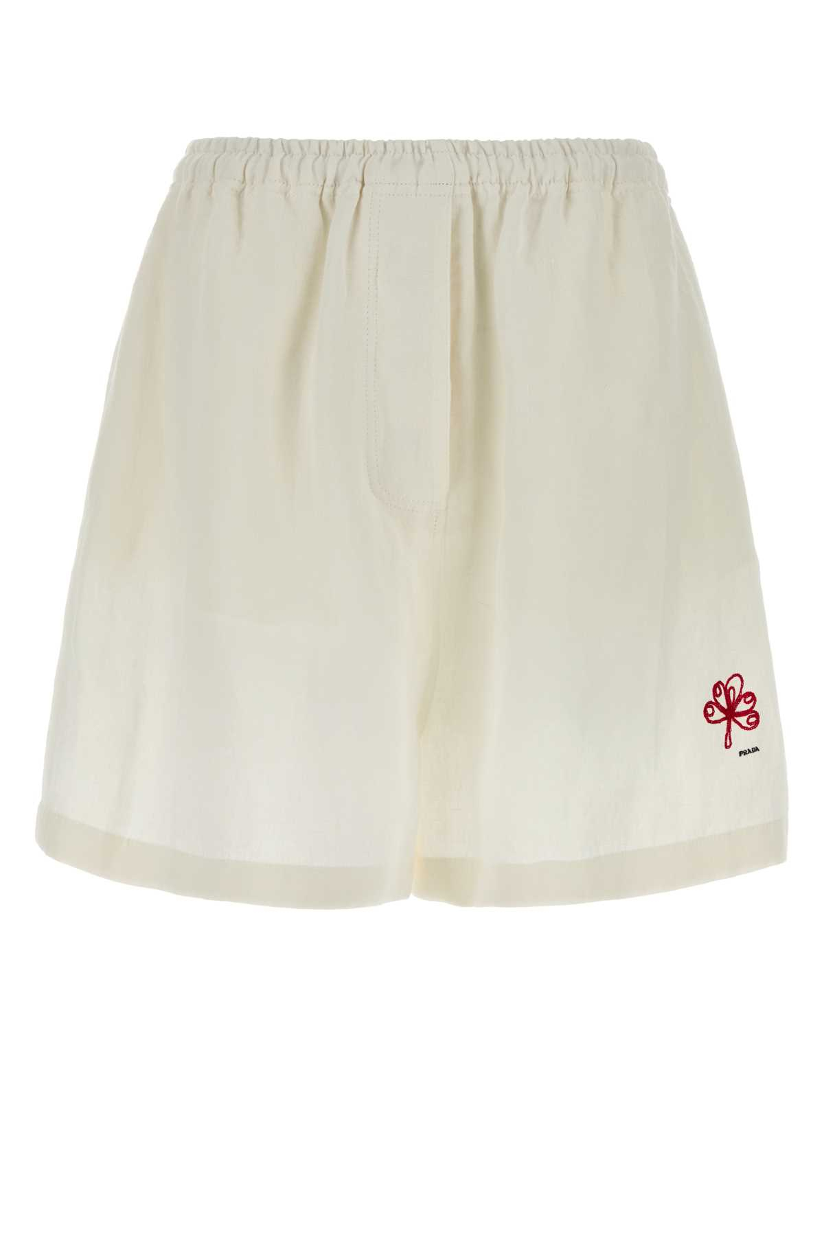 [Prada] Shorts FW26 P248KRSOOO122G F0009