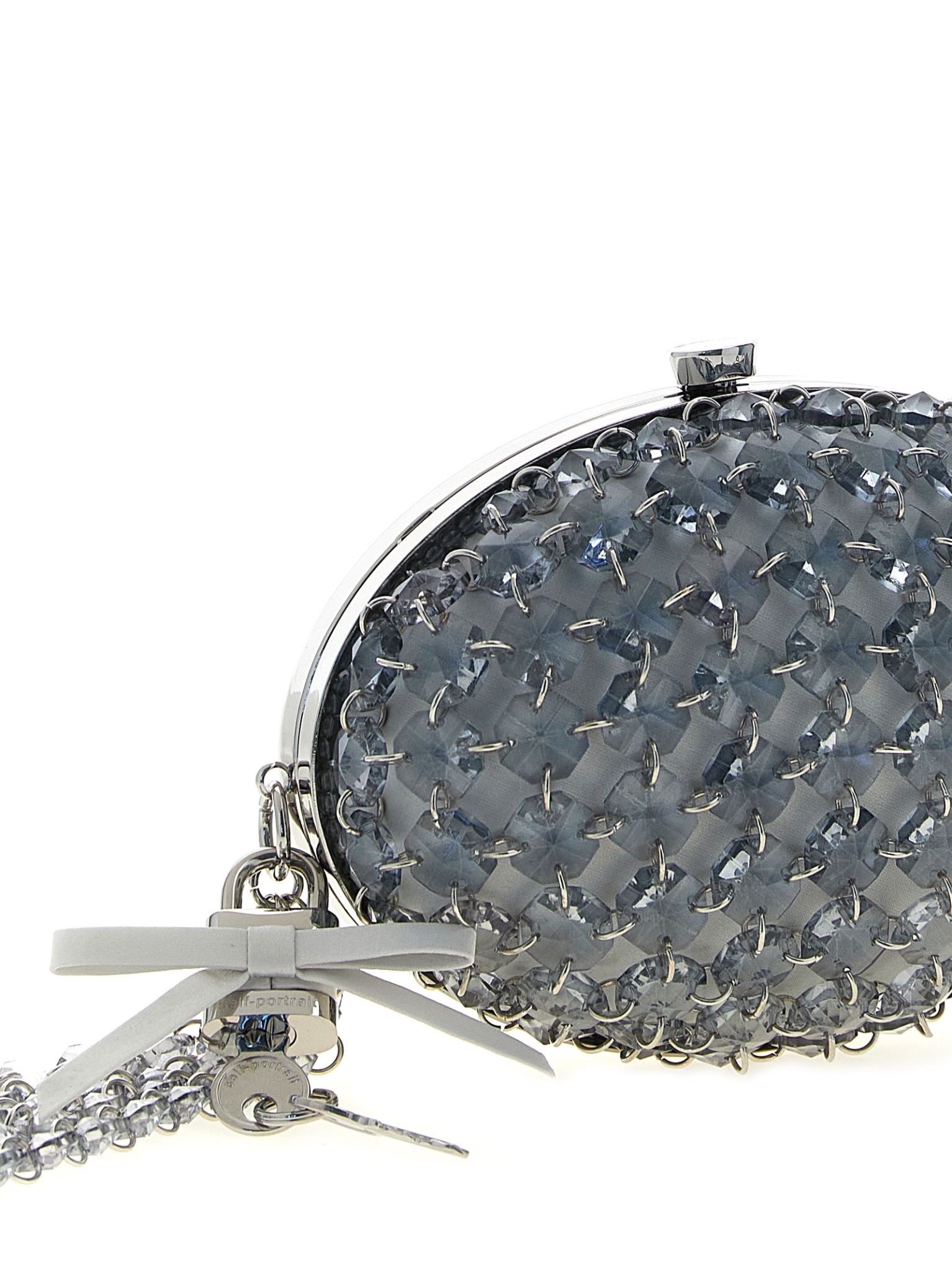 [SELF PORTRAIT] Clutch bag FW26 PF26322AGRGREY