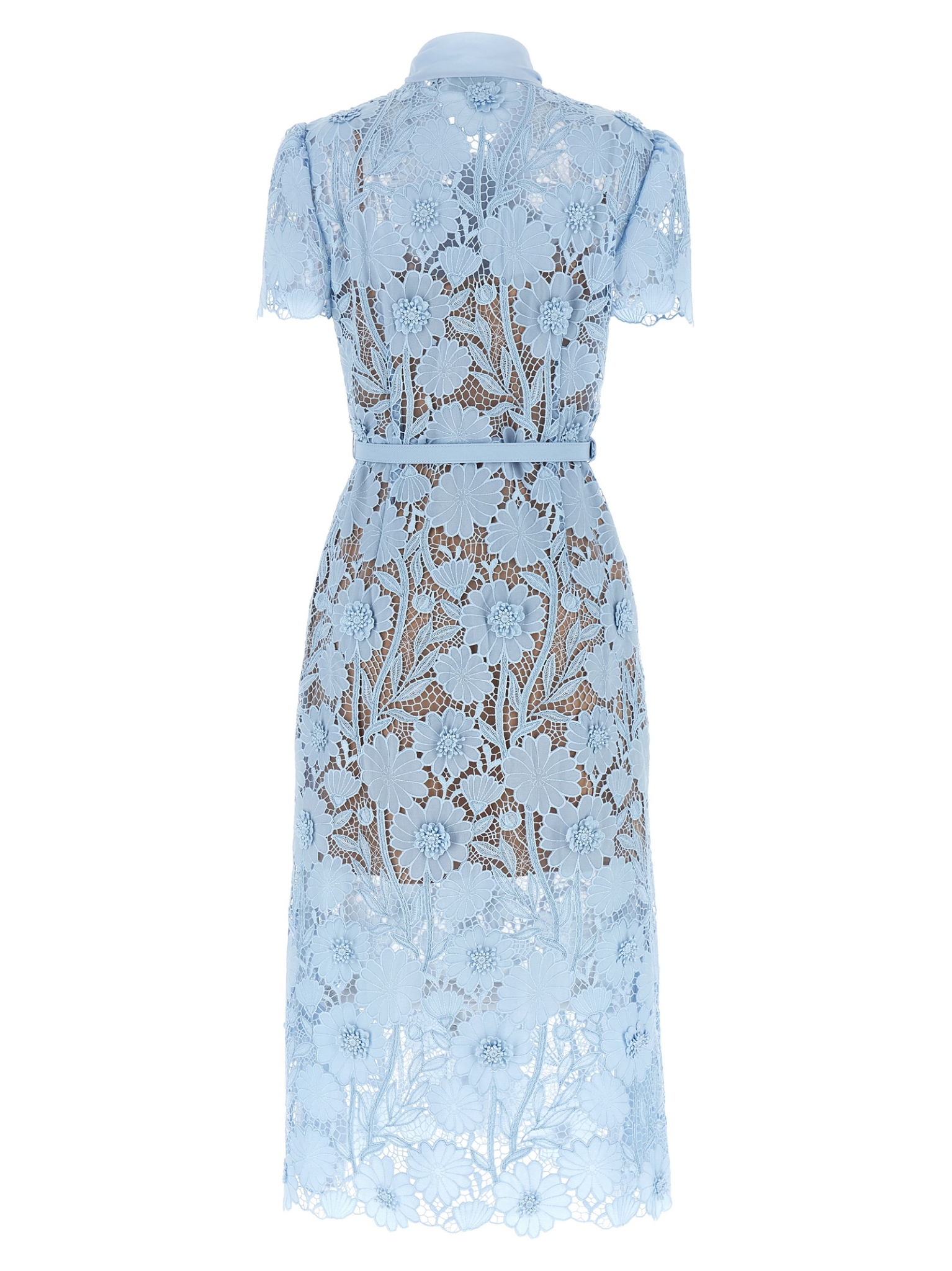 [SELF PORTRAIT] Short sleeve dress FW26 PF26111MBLBLUE