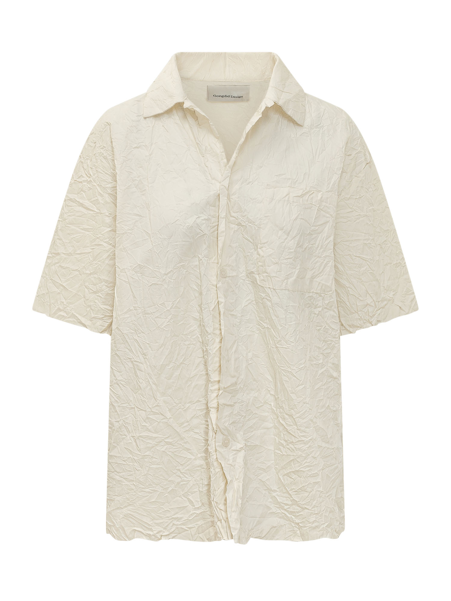 [GONGDID DESIGN] Shirts Short Sleeve SS26 GDM03 CREAM