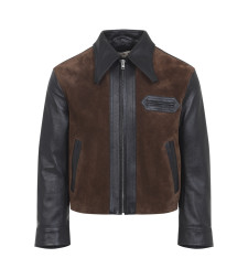 [Marni] Leather Jacket FW26 JKMX0414QU.ULV893