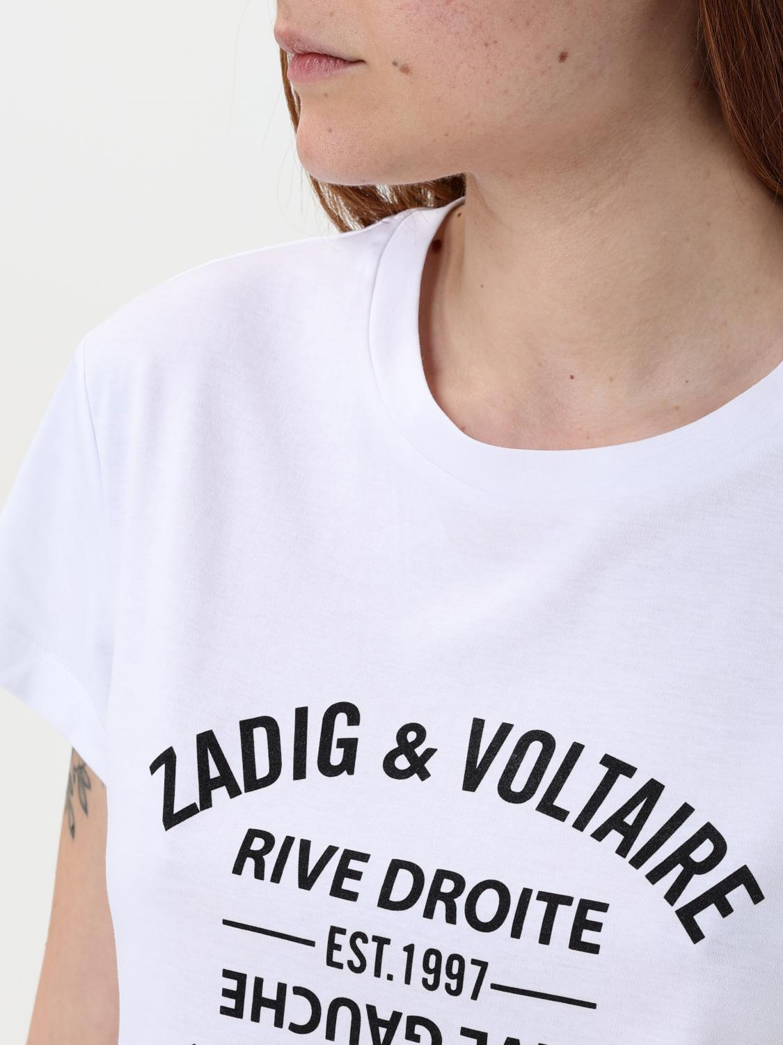 [Zadig & Voltaire] T-shirts Short Sleeve SS26 JWTS02769 107