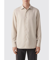 [ZEGNA] Shirts Long Sleeve SS26 UHX42A3SLF5 K01
